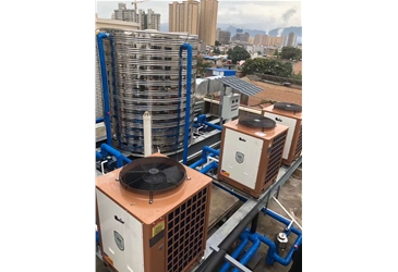 安喆煤礦空氣能熱水采暖工程